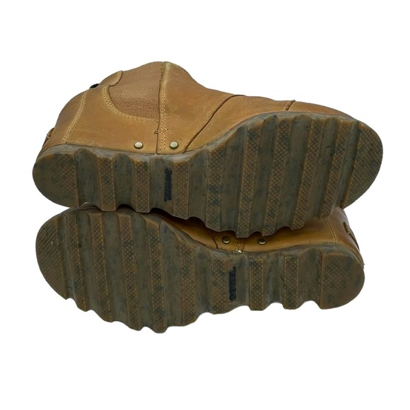 Sorel Lea Wedge Bootie Tan 8 - Picture 7 of 11